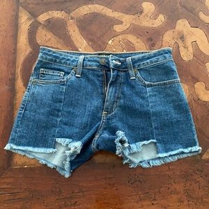 Altered Length Jean Shorts